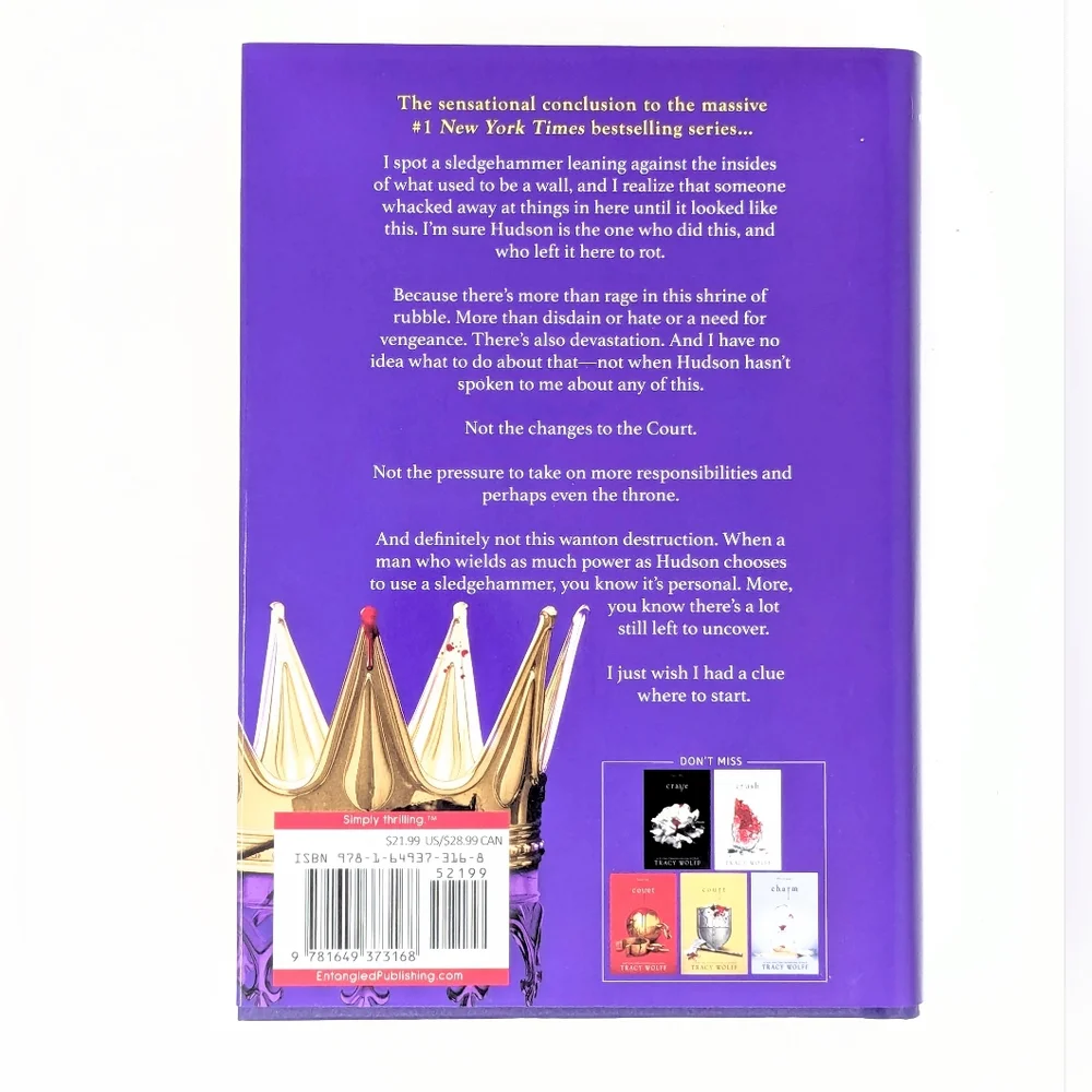 Crave Complete Book Boxed Set Tracy Wolff Fiction Hardcover Collection - Picture 15 of 15